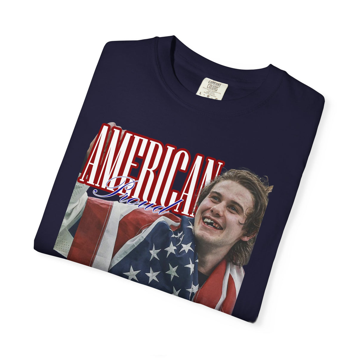 Proud American — Jack Hughes T-shirt