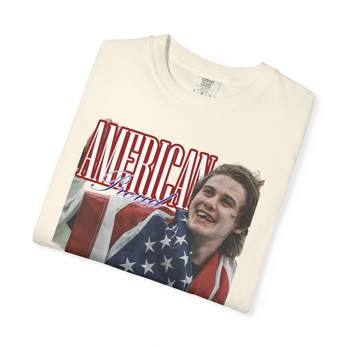 Proud American — Jack Hughes T-shirt