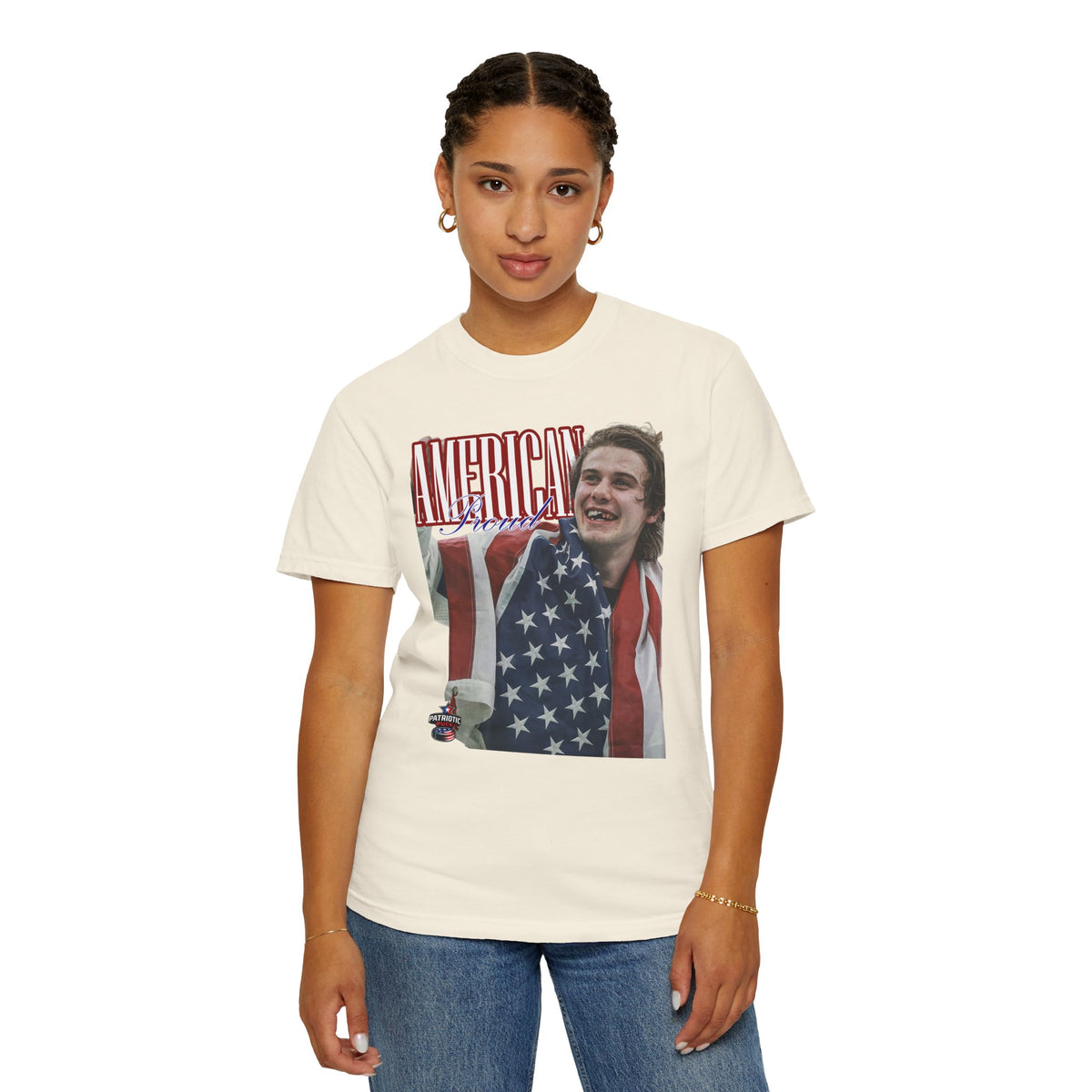 Proud American — Jack Hughes T-shirt
