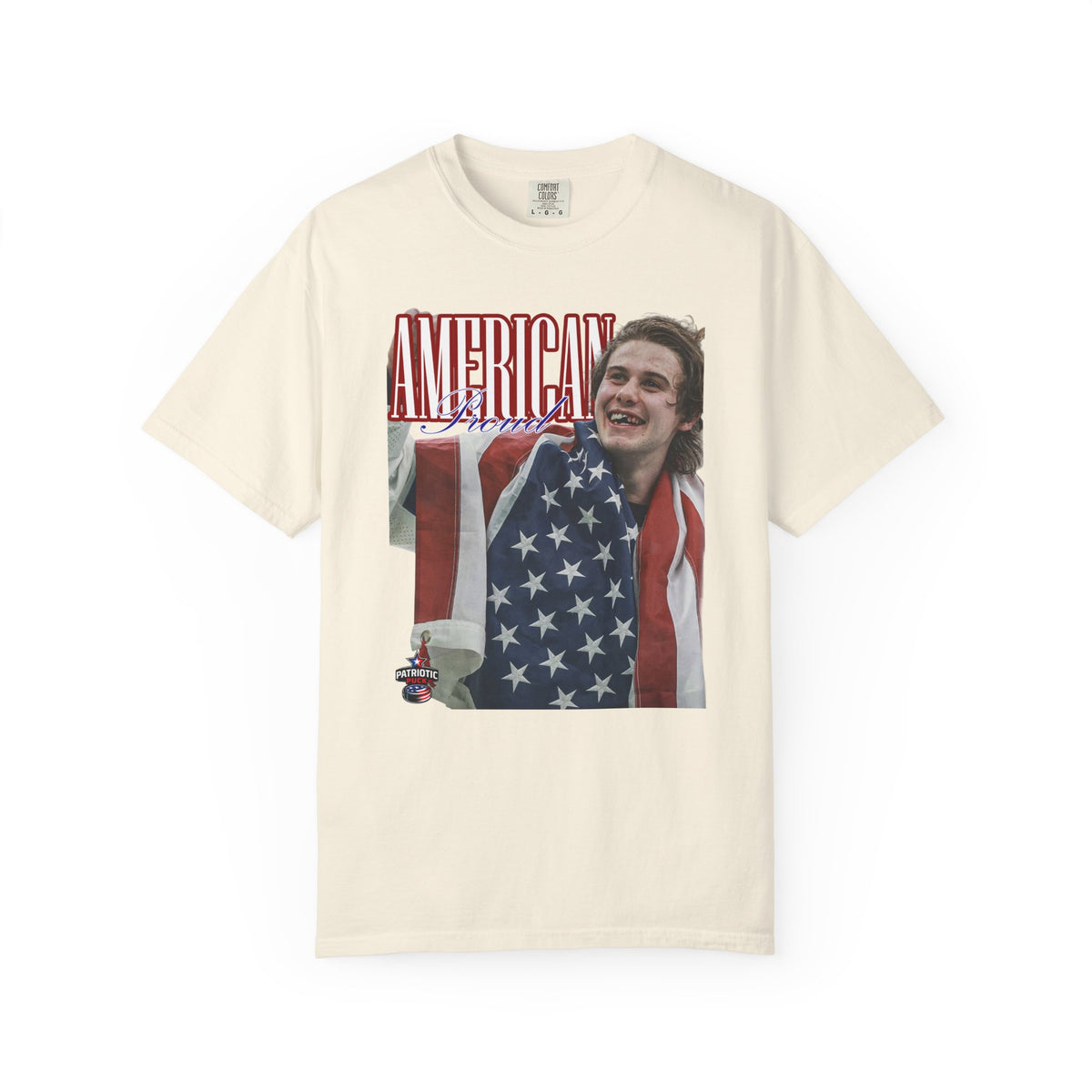Proud American — Jack Hughes T-shirt