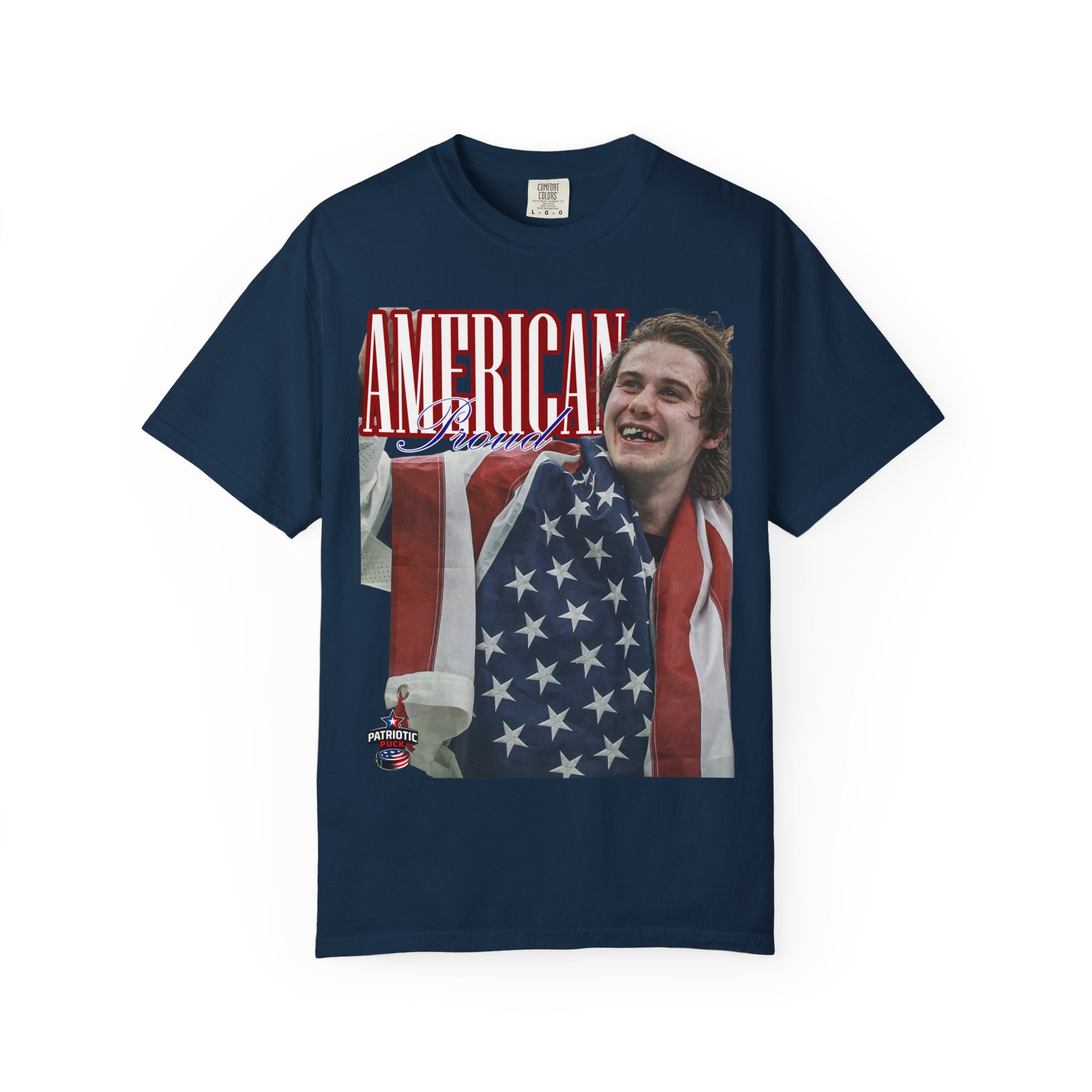 Proud American — Jack Hughes Comfort Colors T-shirt