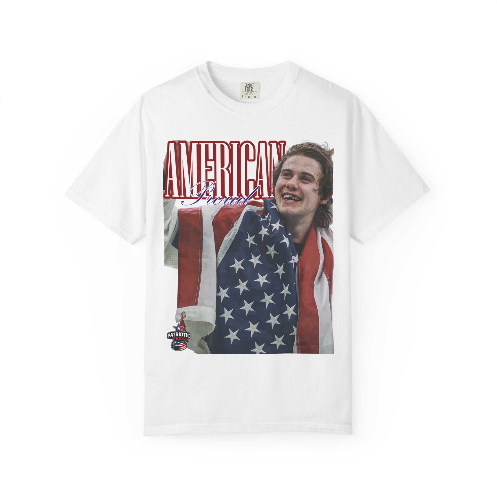 Proud American — Jack Hughes Comfort Colors T-shirt