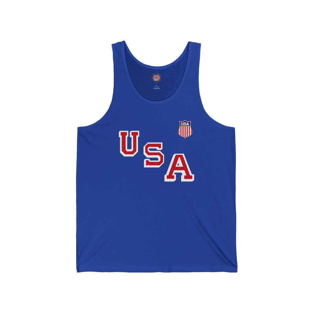 Women's American Hockey - Tank Top Bella Canvas