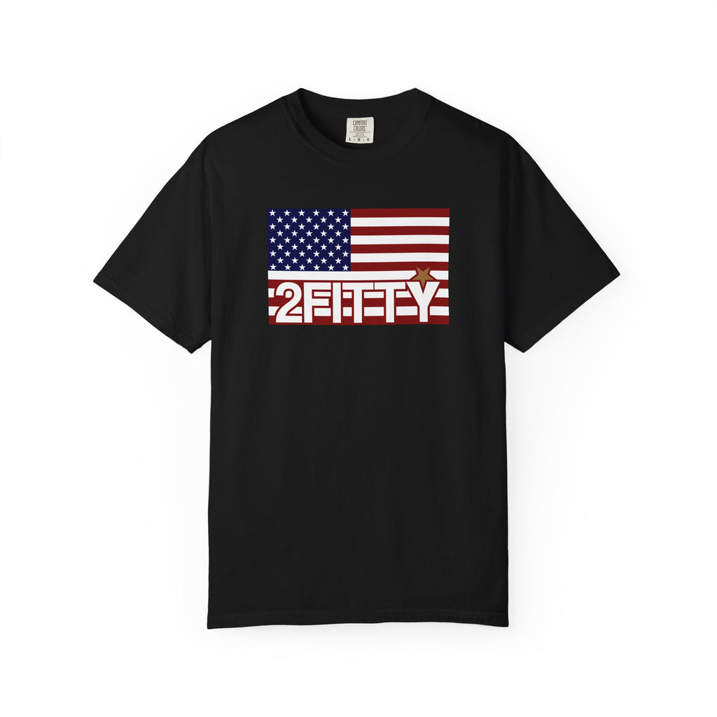 2FITTY American Flag T-Shirt — Patriotic 2FITTY Logo Tee