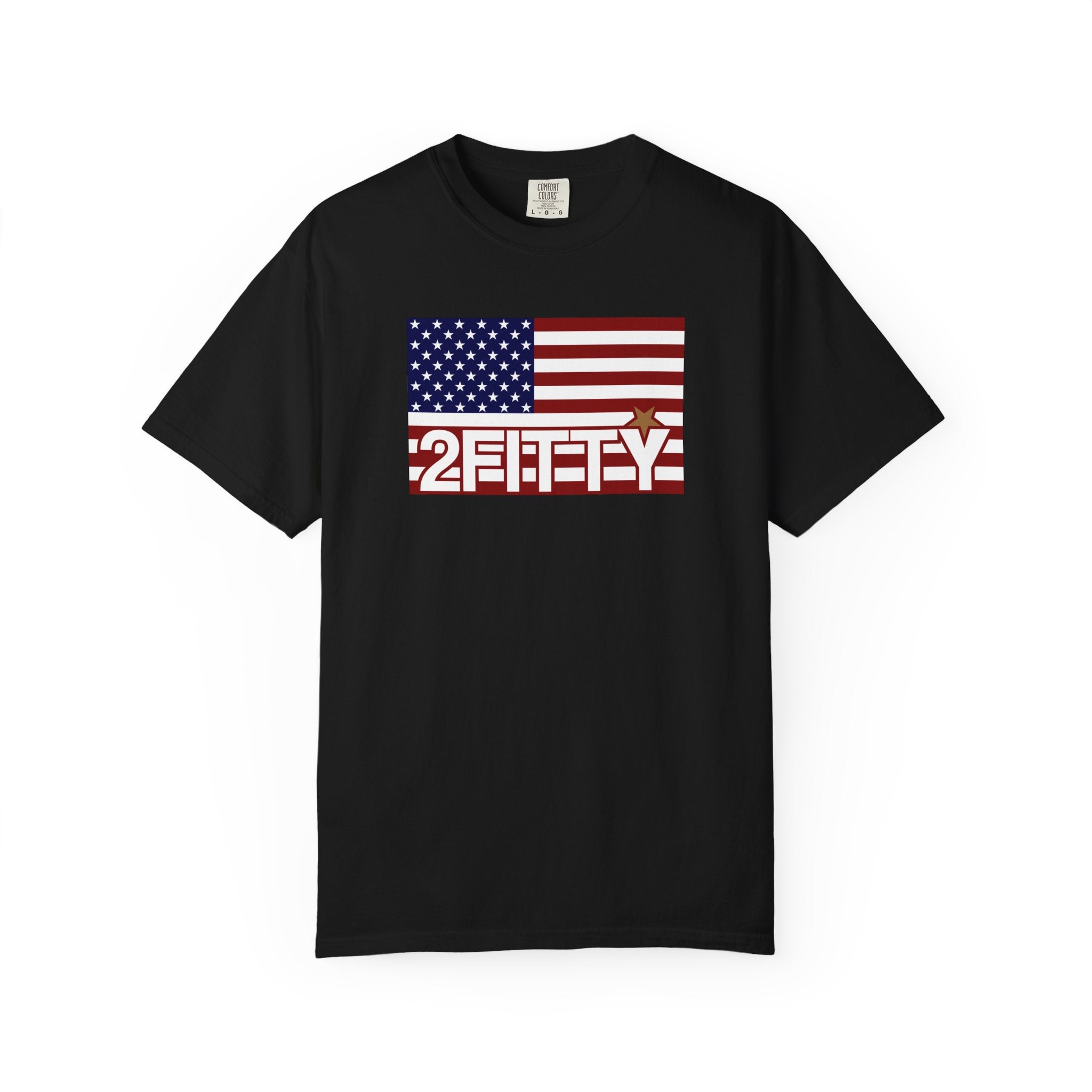 2FITTY American Flag T-Shirt — Patriotic 2FITTY Logo Tee