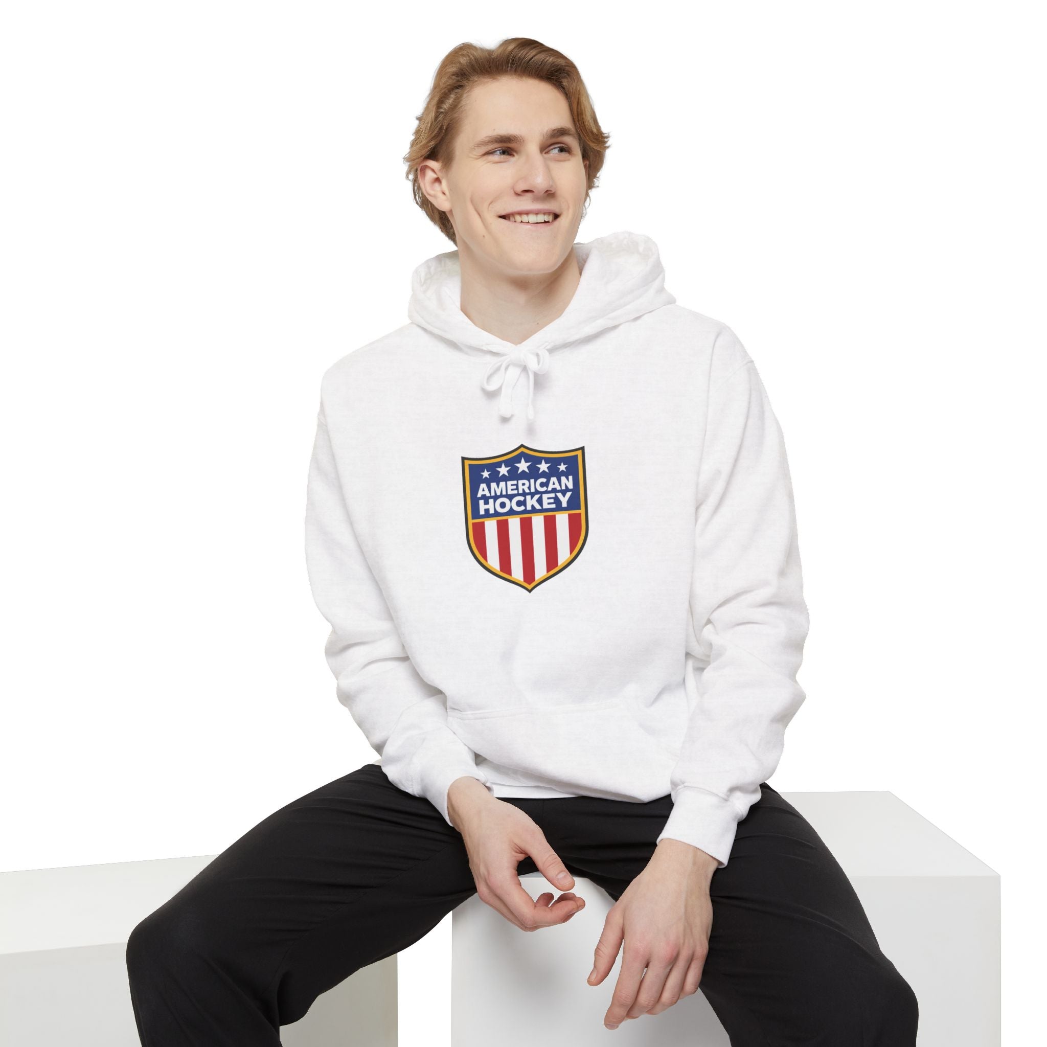 American Hockey — Comfort Colors Hoodie