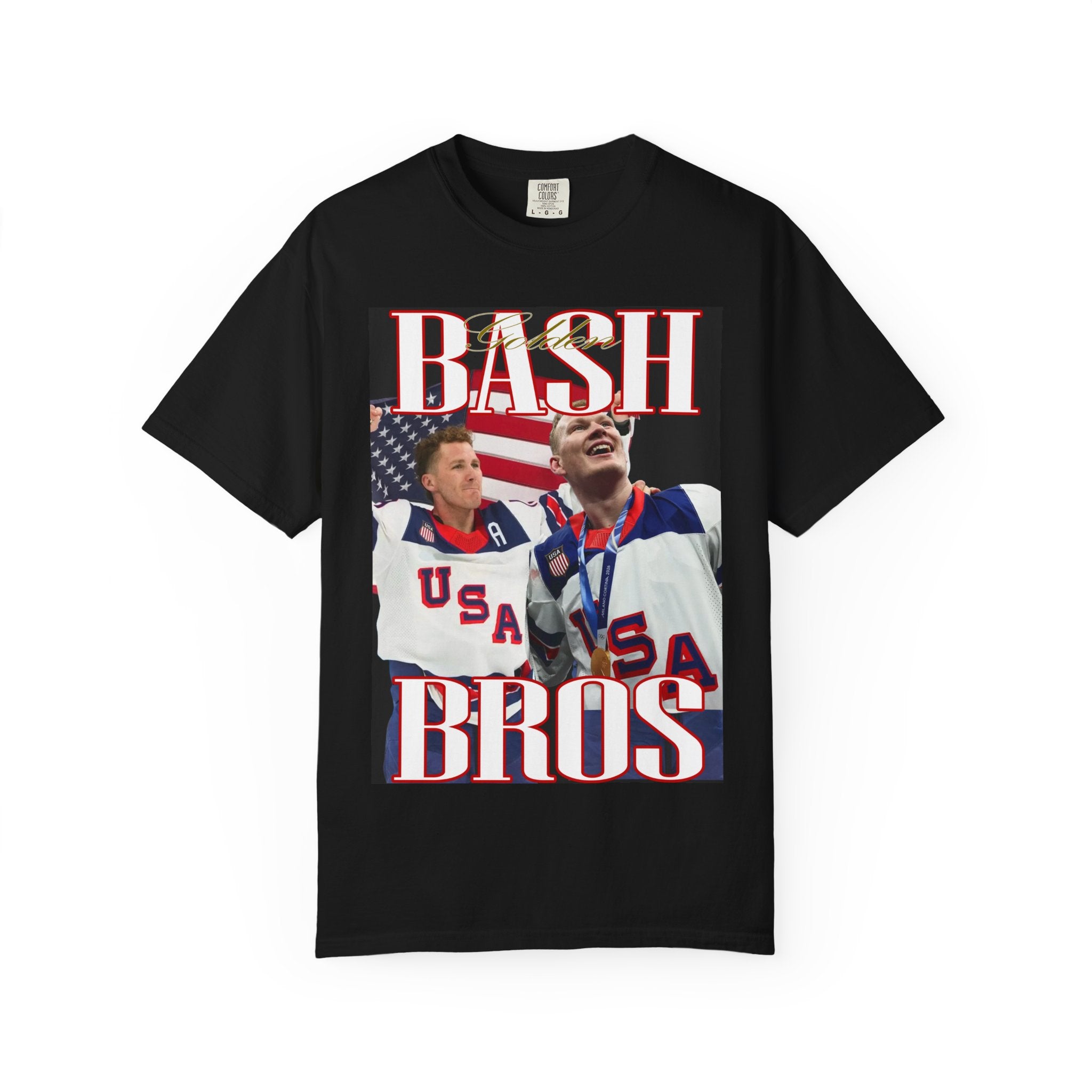 Golden Bash Bros — Vintage Style Comfort Colors T-shirt