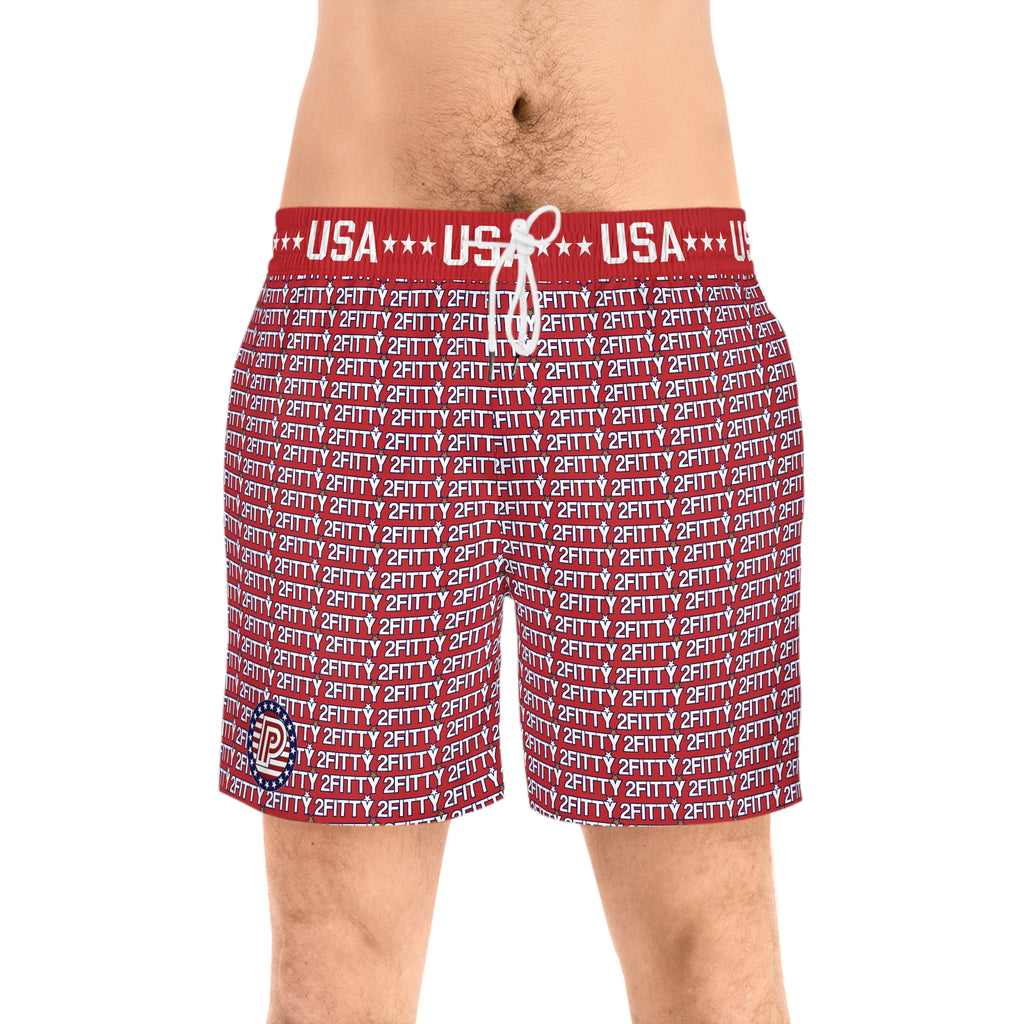 2FITTY USA Swim Trunks