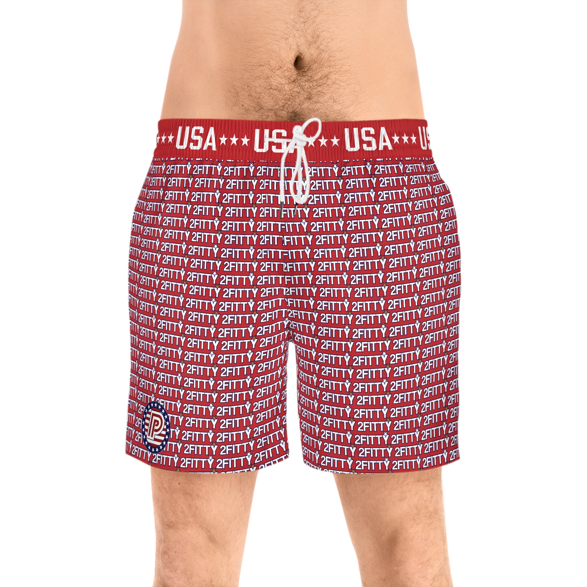 2FITTY USA Swim Trunks