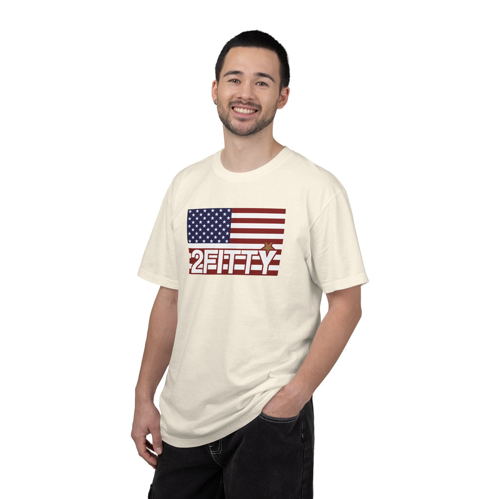 2FITTY American Flag T-Shirt — Patriotic 2FITTY Logo Tee