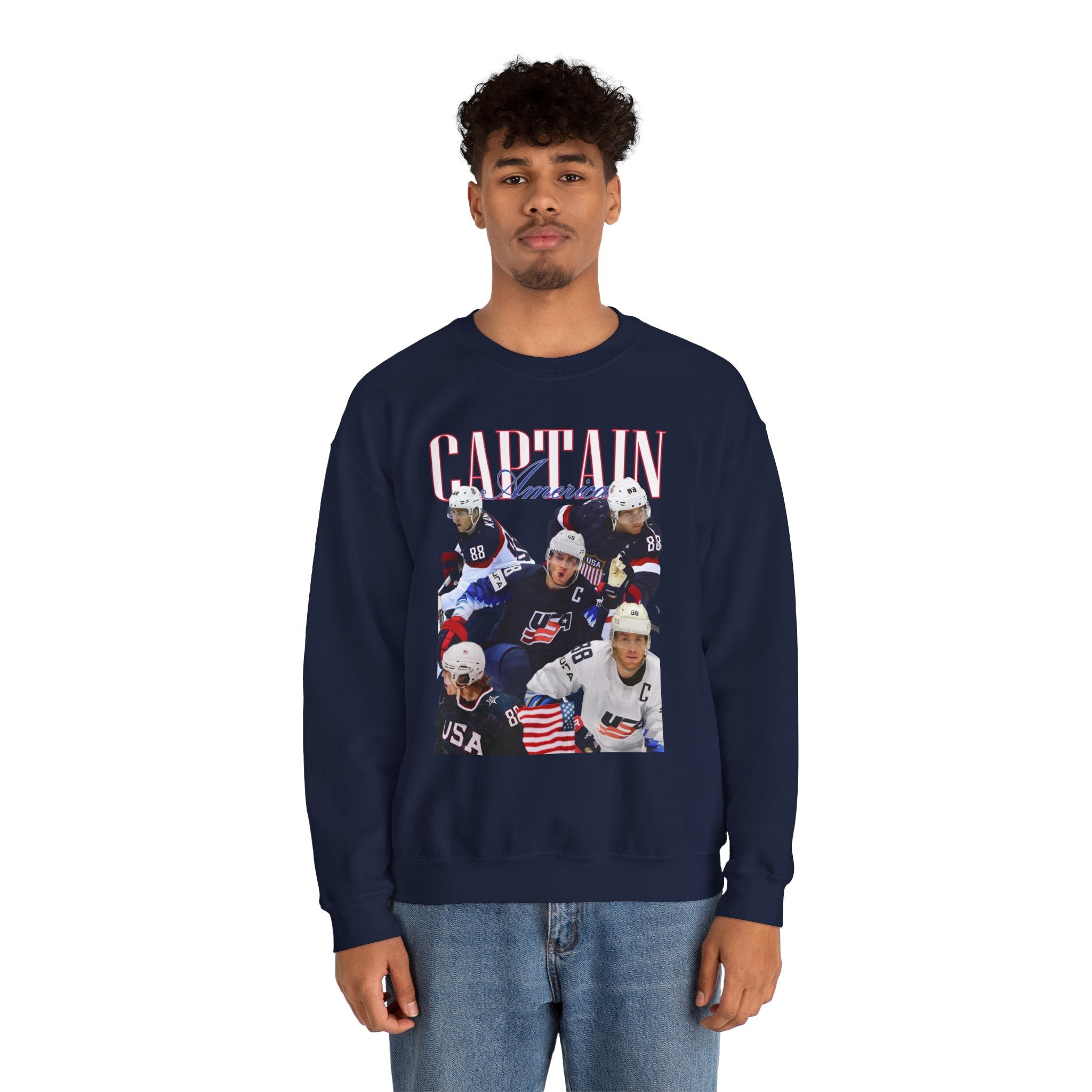 Captain America Kaner - Crewneck Sweatshirt