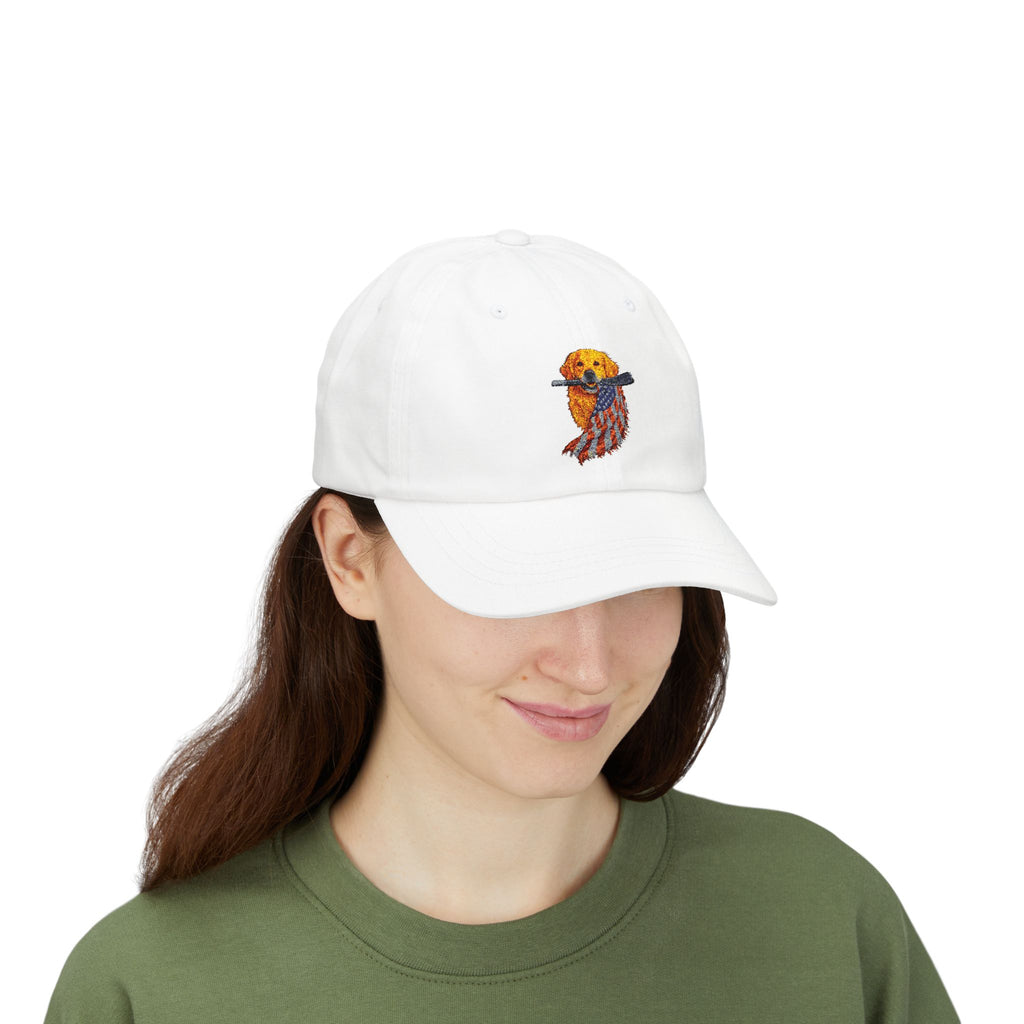 Patriotic PUP - Embroidered Dad Hat