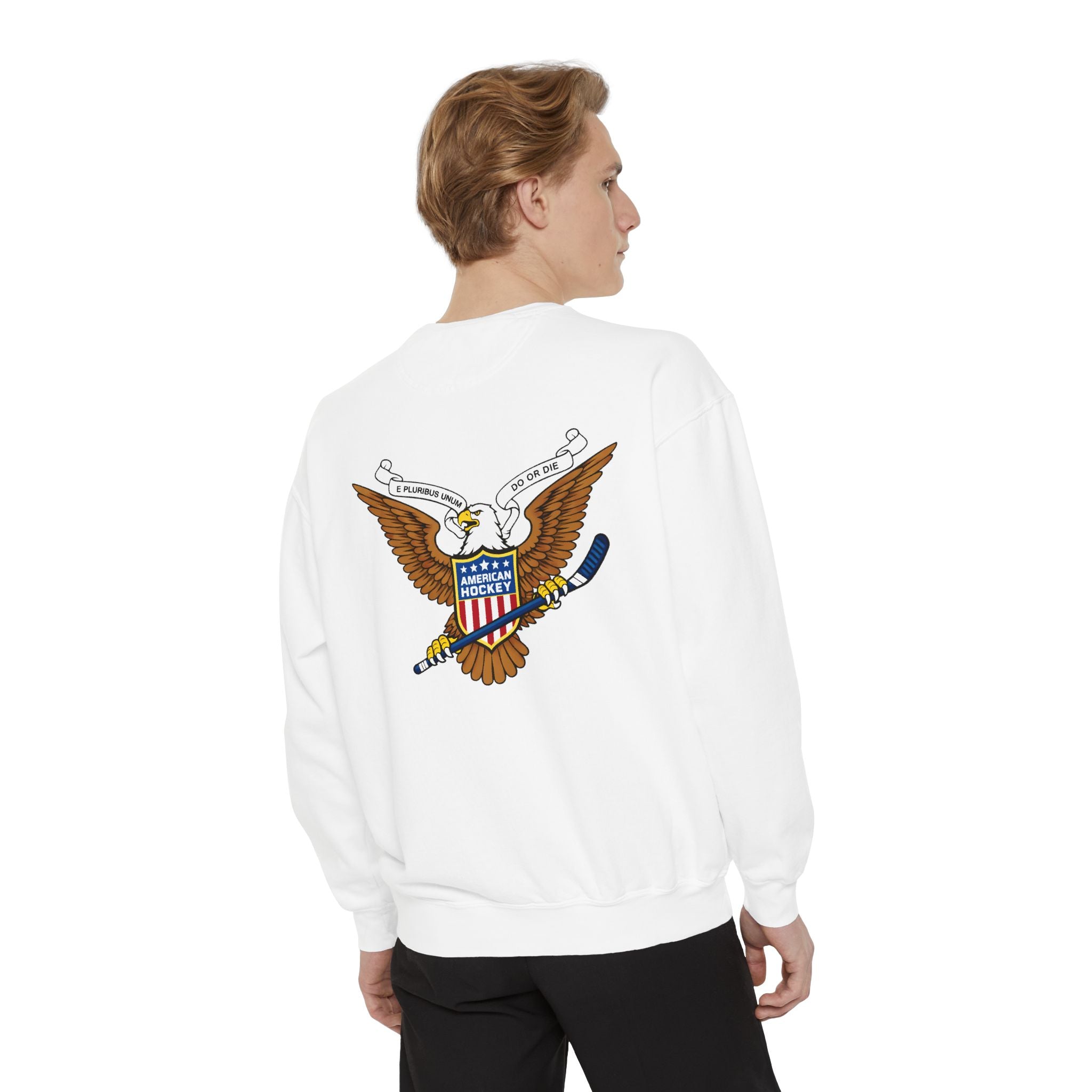 USA Eagle DO OR DIE - Printed Comfort Colors Sweatshirt