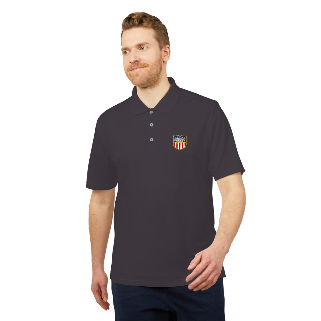 American Hockey - Embroidered Golf Polo