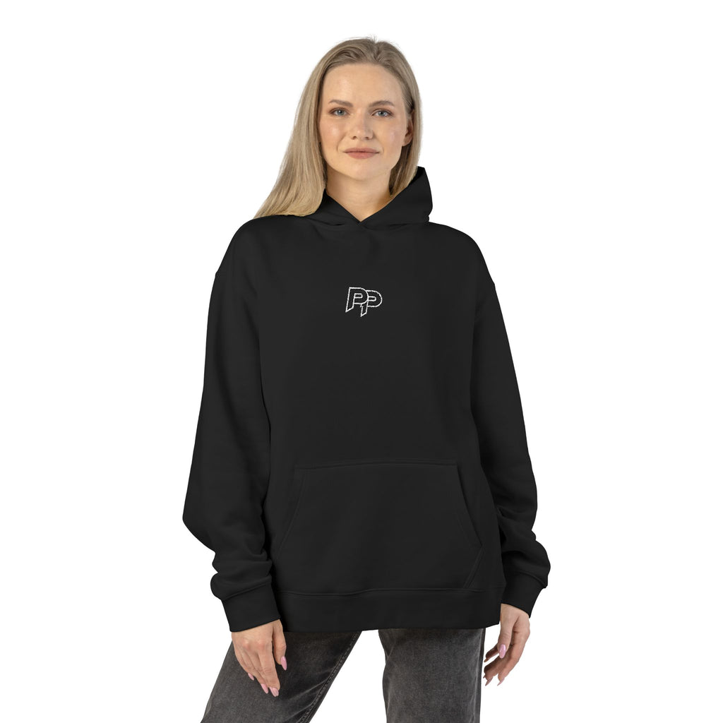 PP1 Embroidered Hoodie BLACKOUT