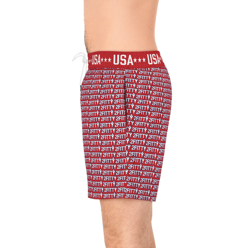 2FITTY USA Swim Trunks