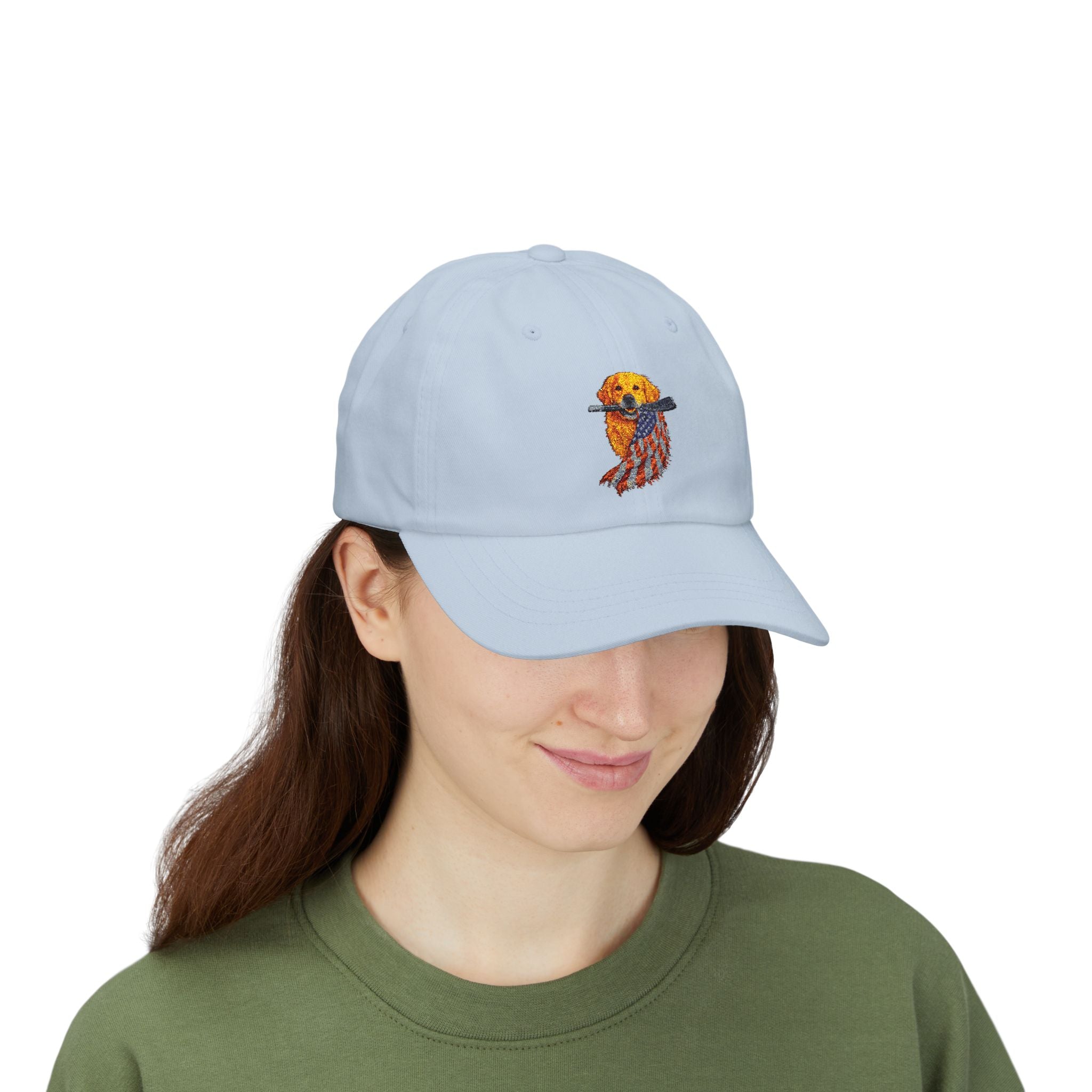 Patriotic PUP - Embroidered Dad Hat