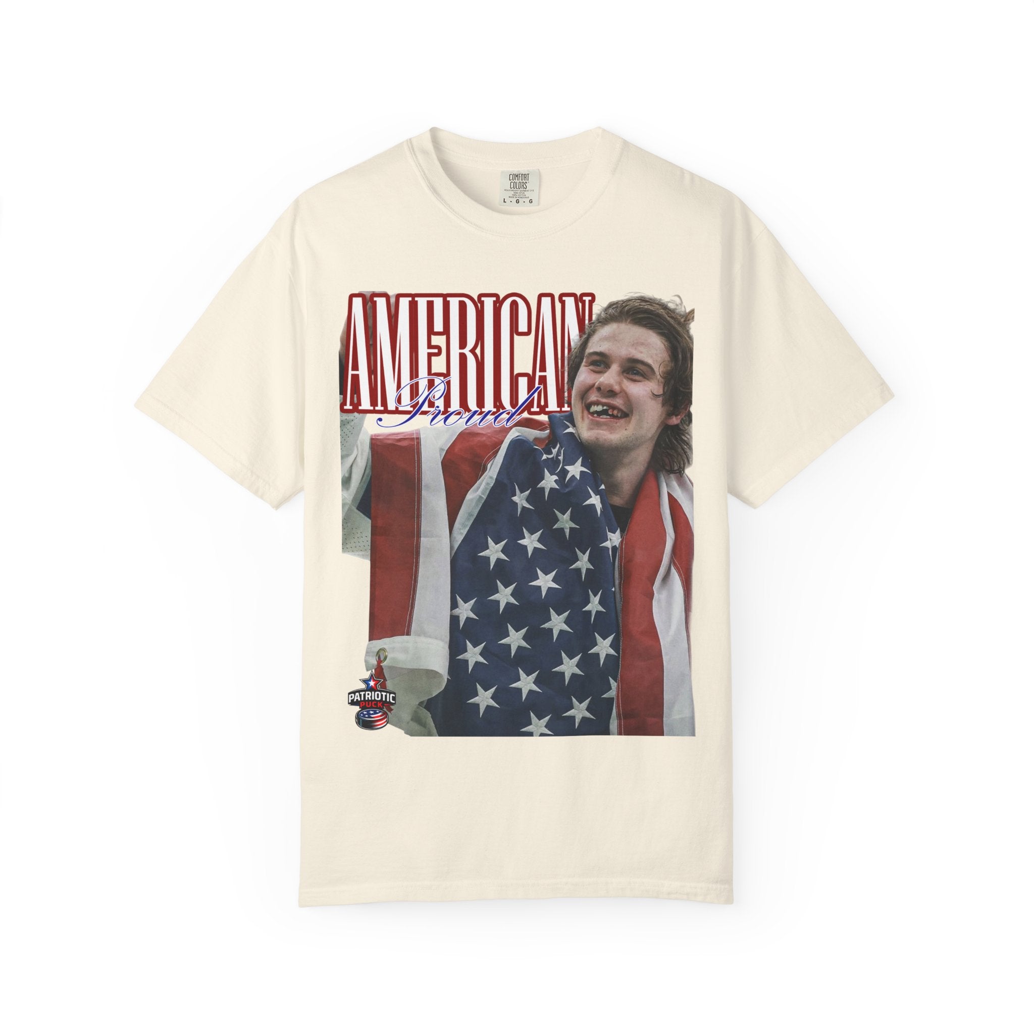 Proud American — Jack Hughes Comfort Colors T-shirt