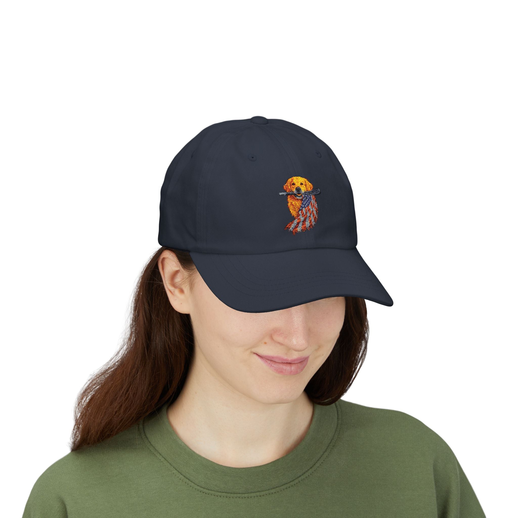 Patriotic PUP - Embroidered Dad Hat