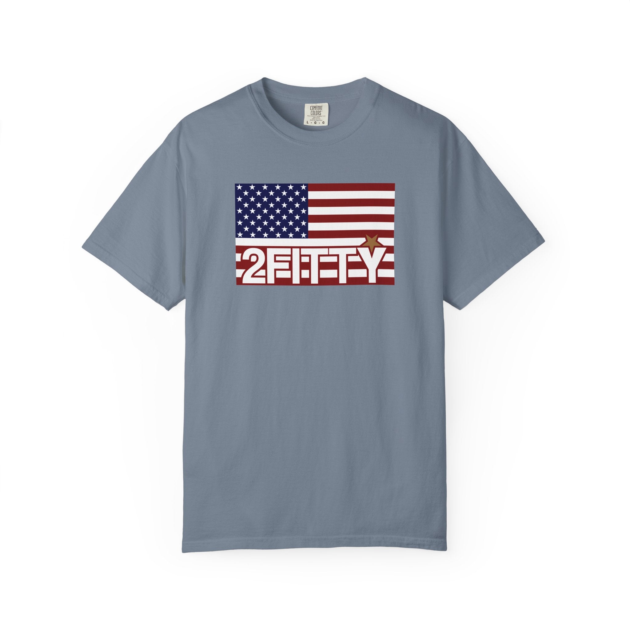 2FITTY American Flag T-Shirt — Patriotic 2FITTY Logo Tee