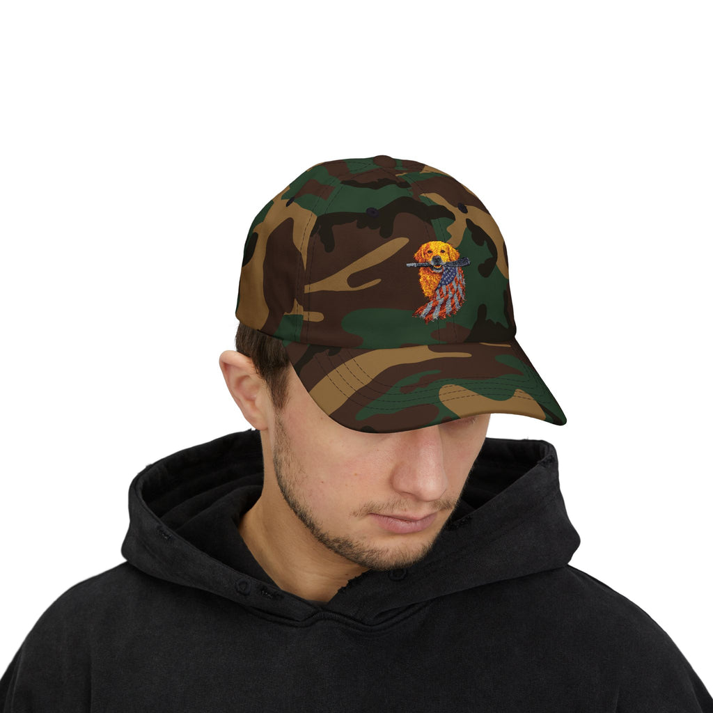 Patriotic PUP - Embroidered Dad Hat