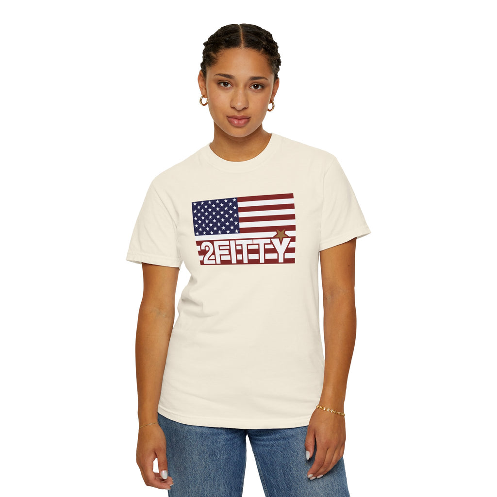 2FITTY American Flag T-Shirt — Patriotic 2FITTY Logo Tee