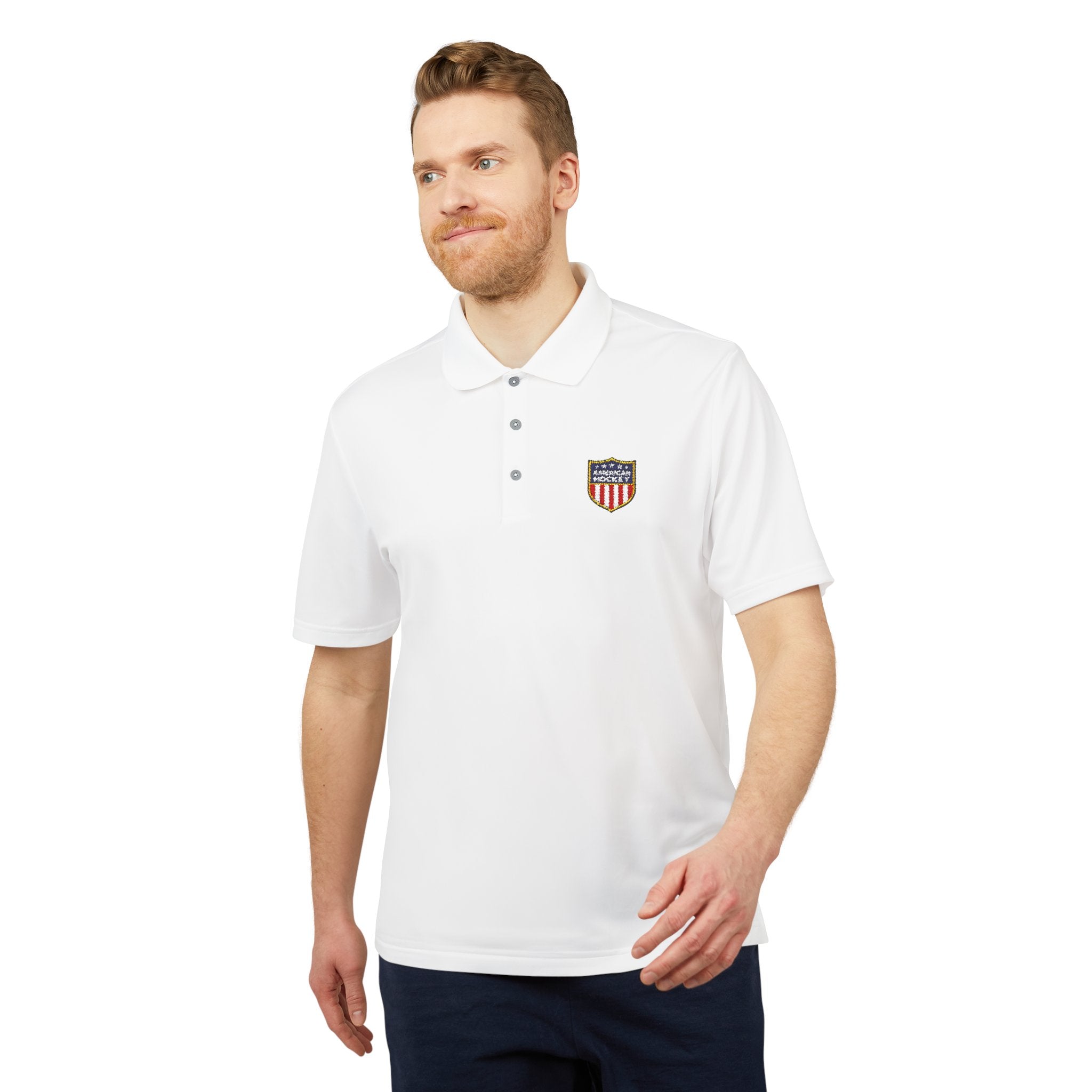 American Hockey - Embroidered Golf Polo