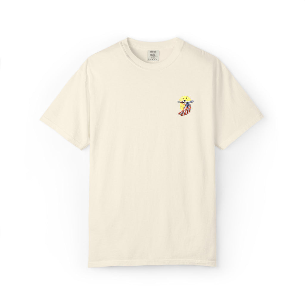 Patriotic PUP - Embroidered T-Shirt