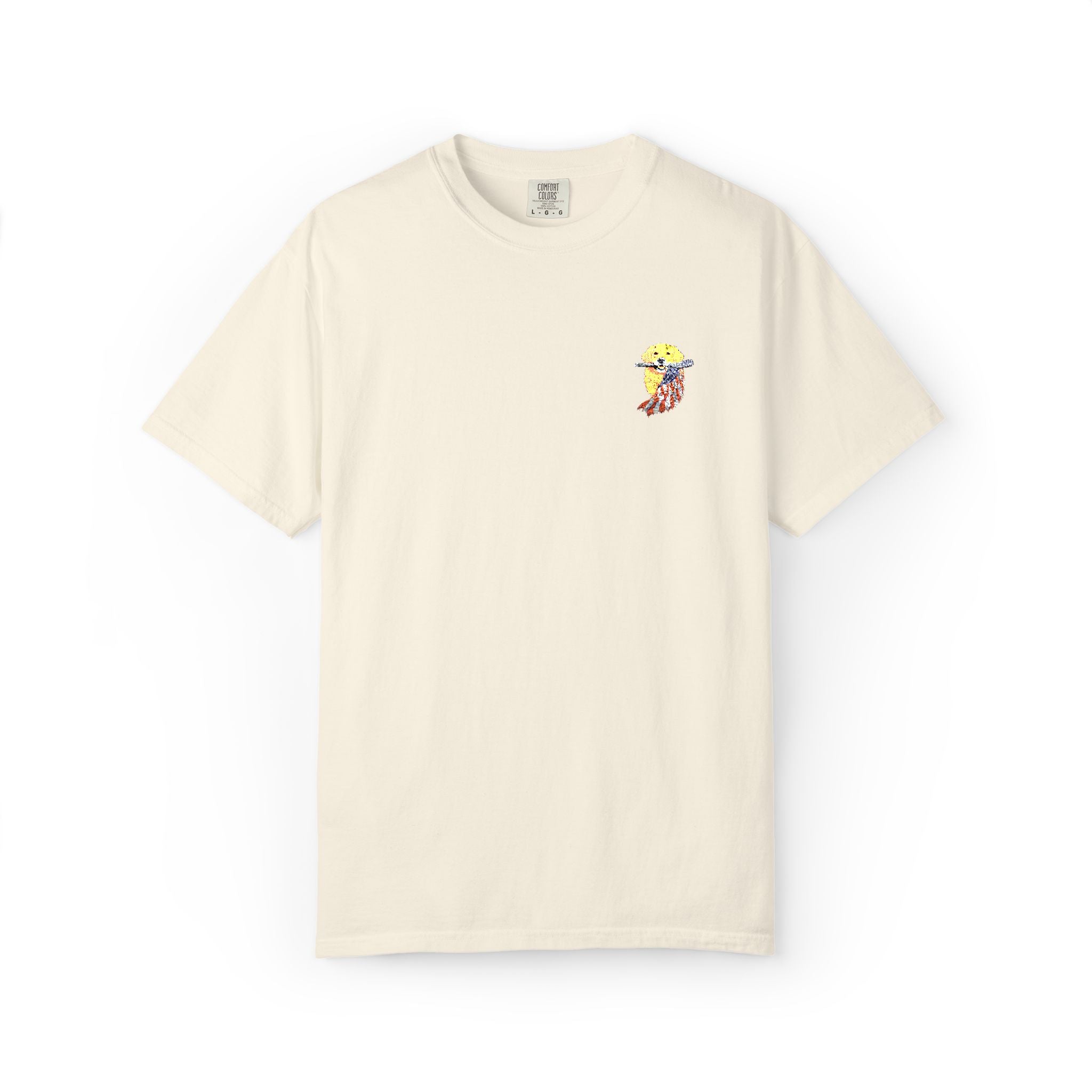 Patriotic PUP - Embroidered T-Shirt