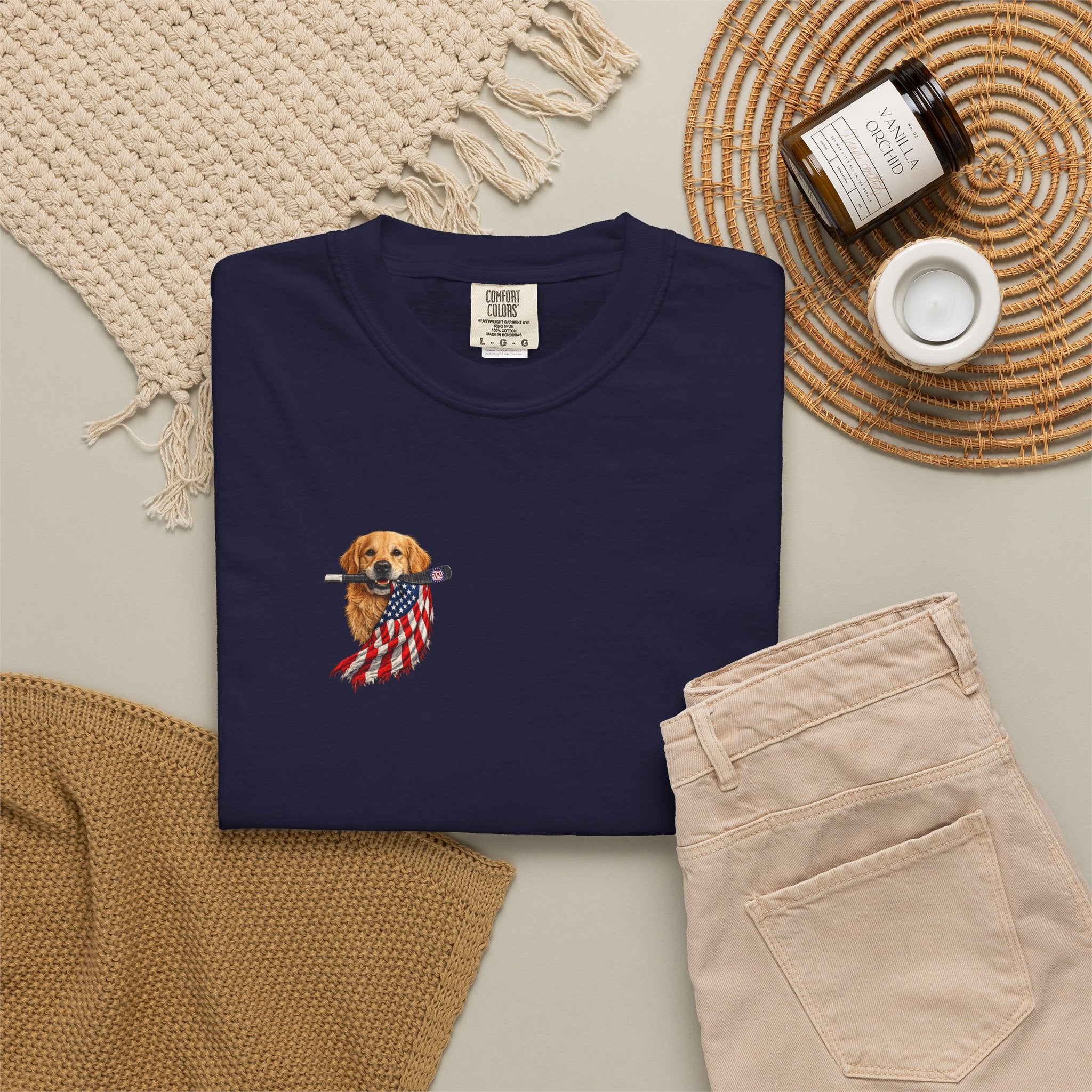 Patriotic PUP - 2FITTY T-Shirt