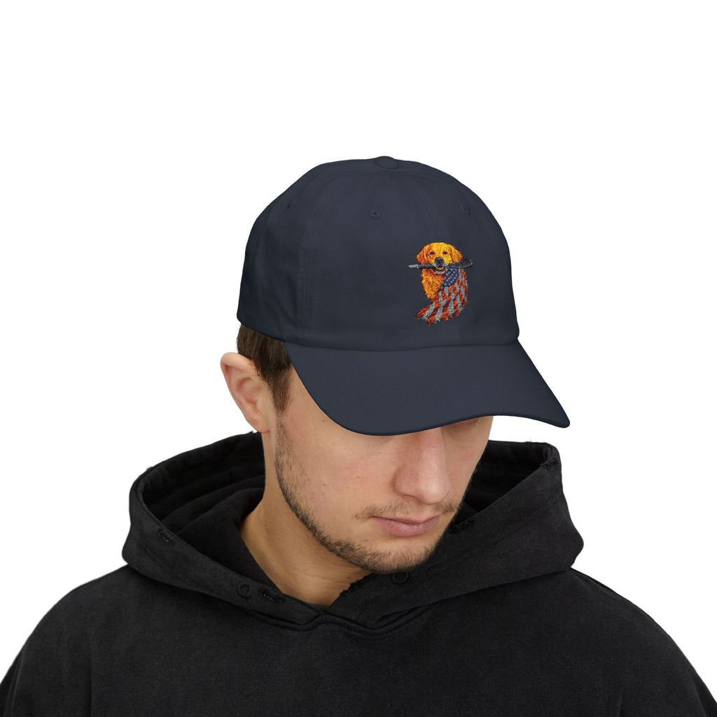 Patriotic PUP - Embroidered Dad Hat
