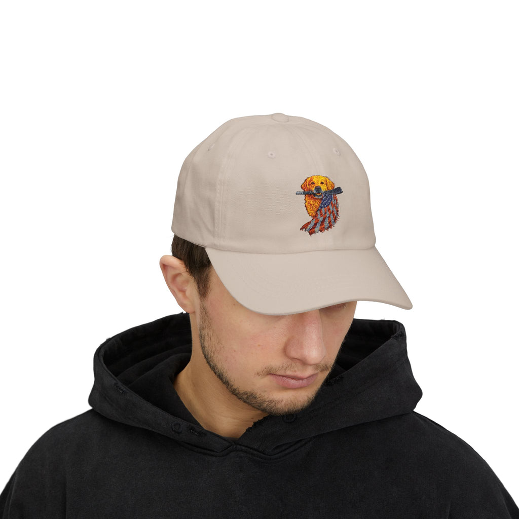 Patriotic PUP - Embroidered Dad Hat