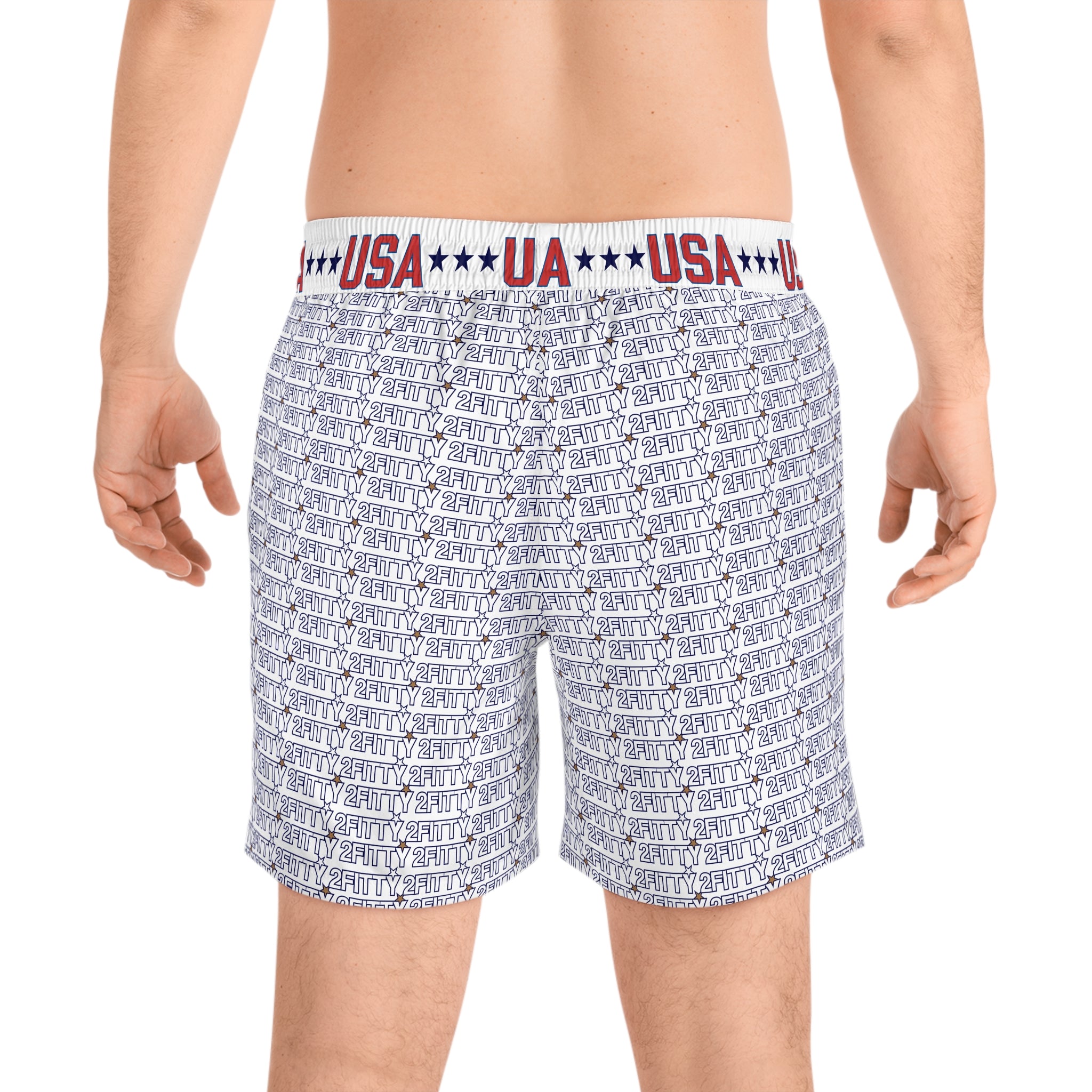 2FITTY USA Swim Trunks
