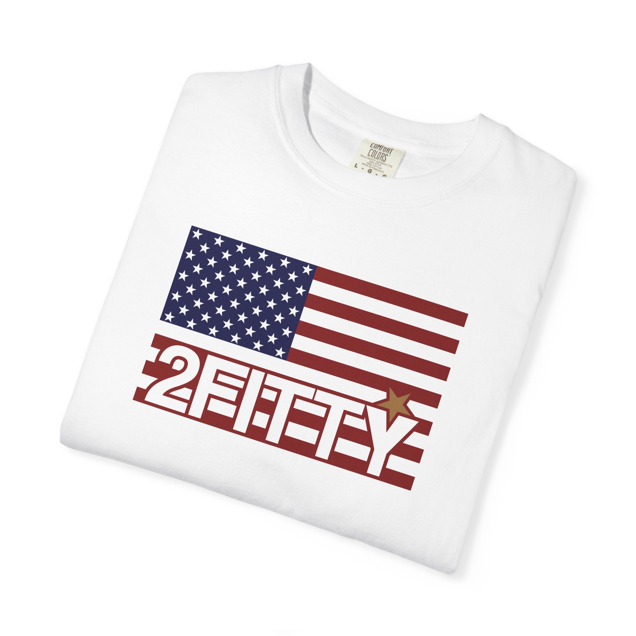 2FITTY American Flag T-Shirt — Patriotic 2FITTY Logo Tee