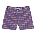 2FITTY Navy USA Swim Trunks
