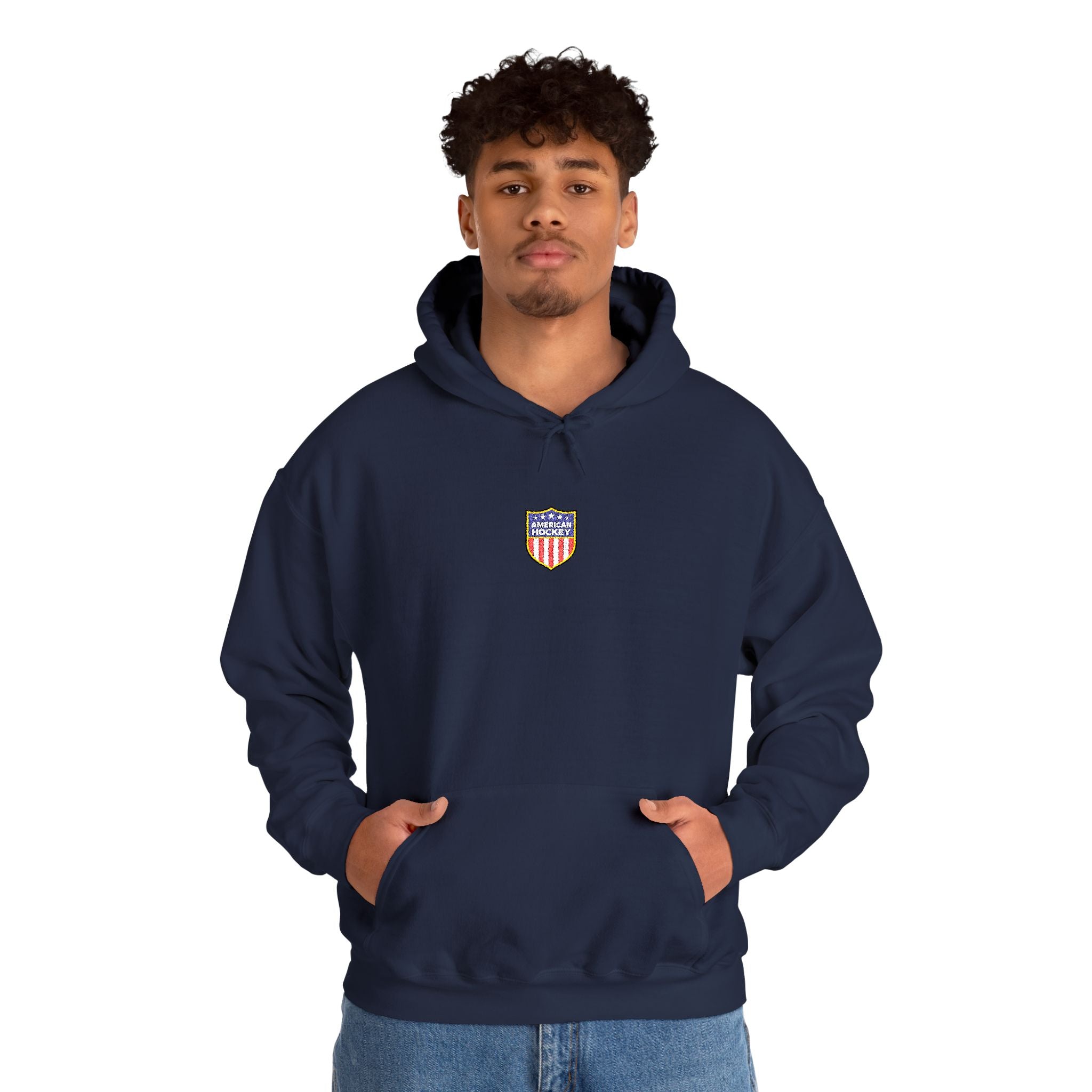 American Hockey Shield — Embroidered Sweatshirt