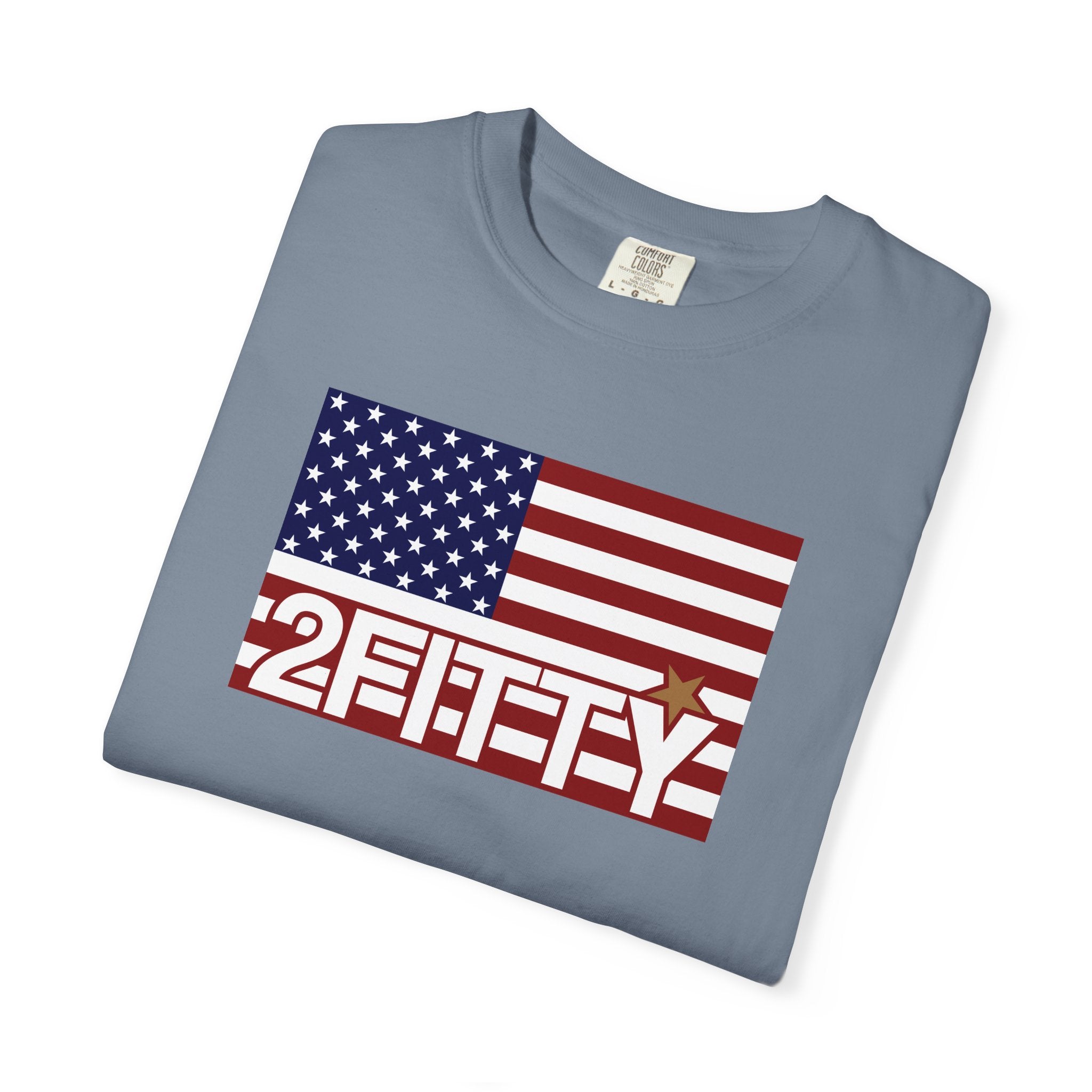 2FITTY American Flag T-Shirt — Patriotic 2FITTY Logo Tee