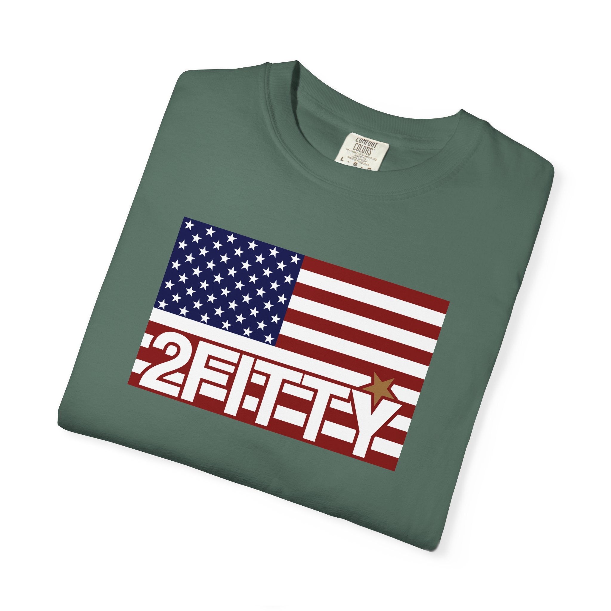 2FITTY American Flag T-Shirt — Patriotic 2FITTY Logo Tee