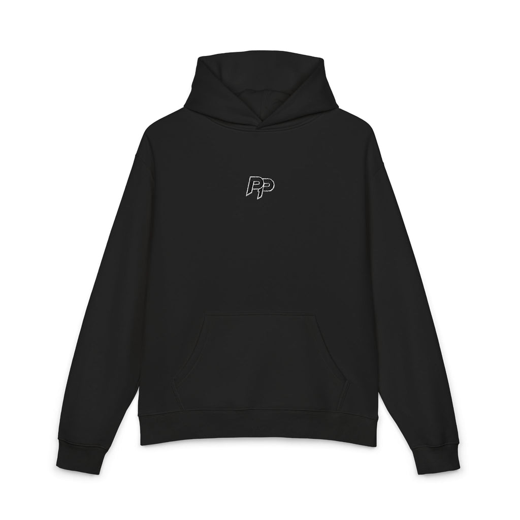 PP1 Embroidered Hoodie BLACKOUT