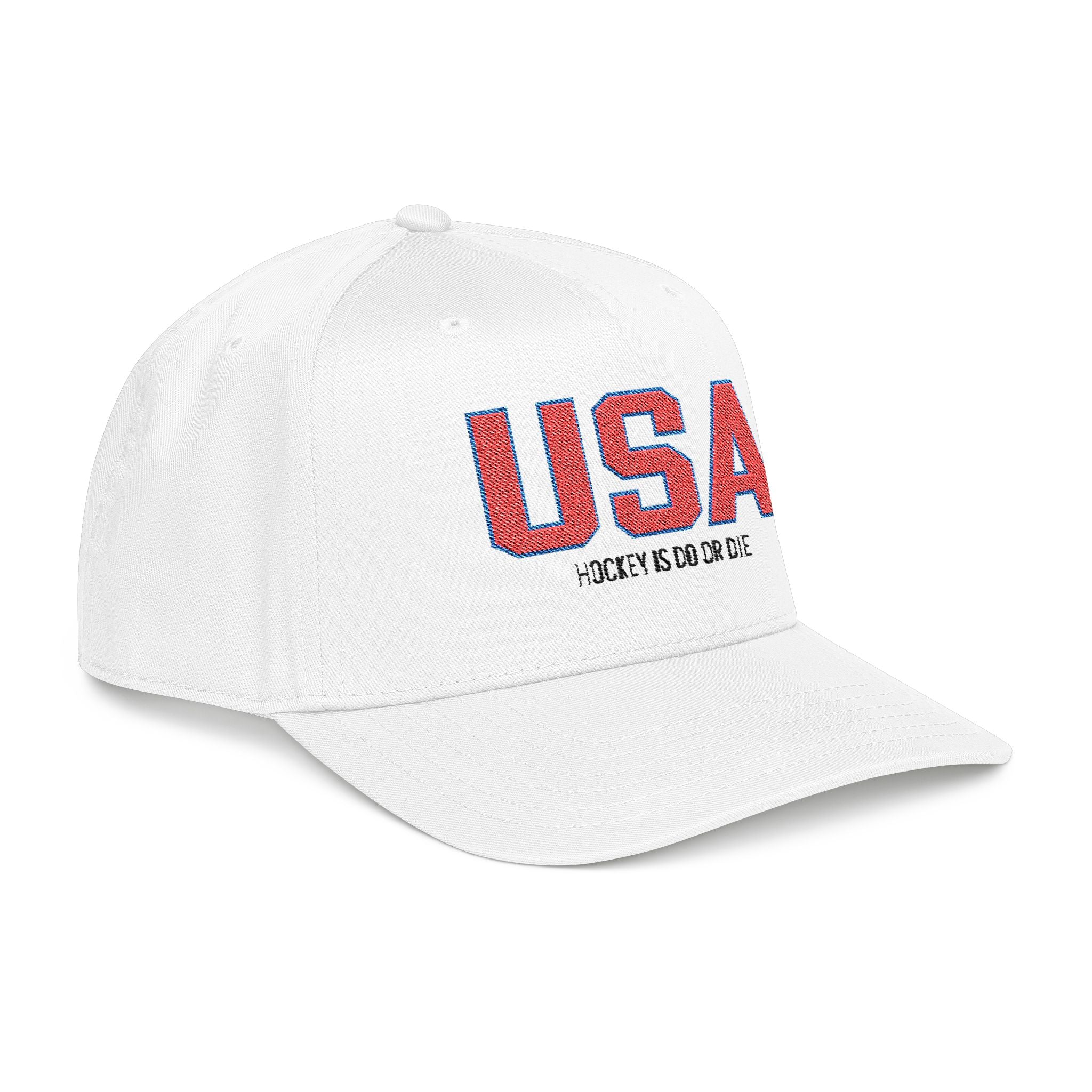 USA Block Letter — DO OR DIE Mid-Profile Embroidered Hat