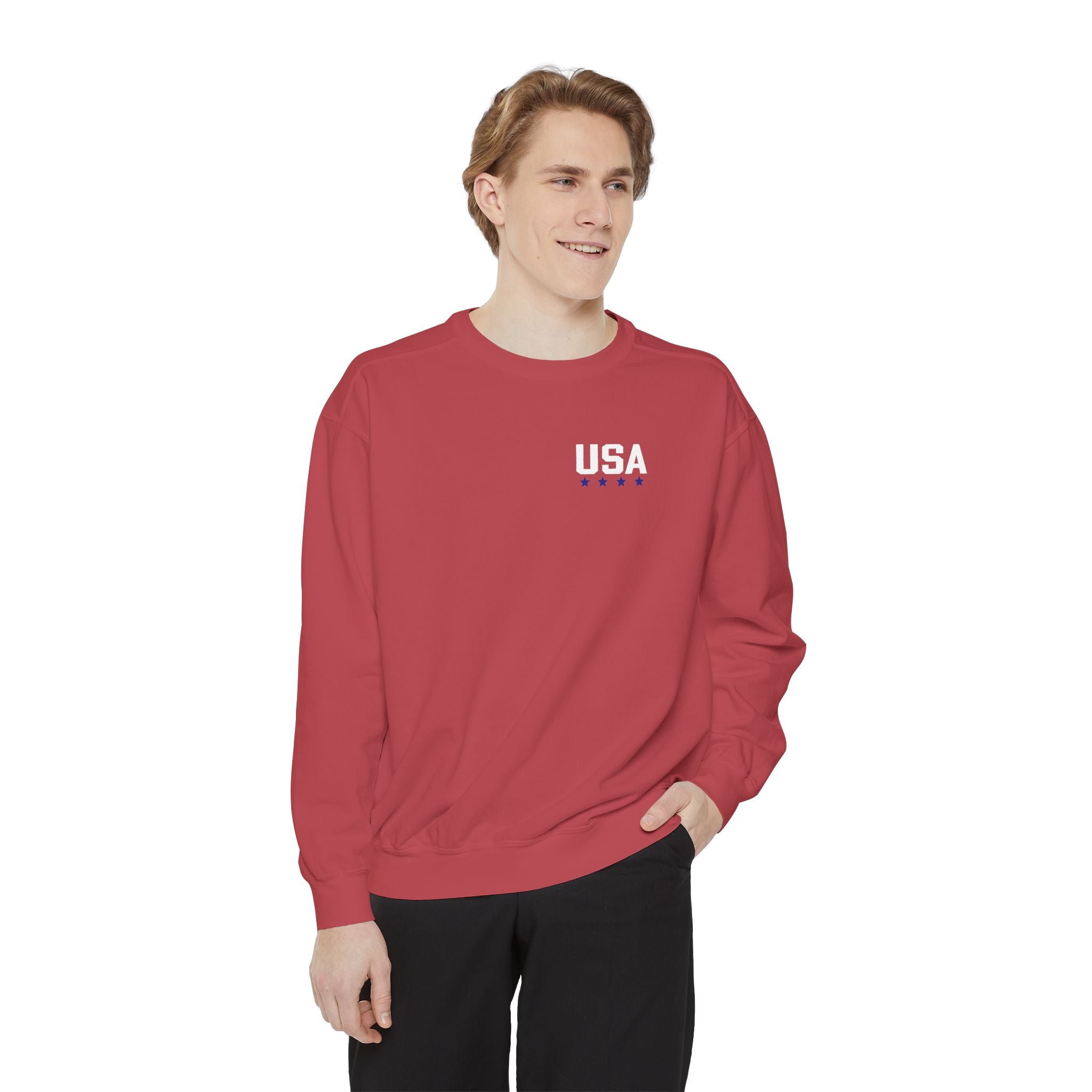 USA Eagle DO OR DIE - Printed Comfort Colors Sweatshirt