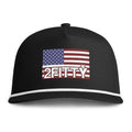 2FITTY Rope Cap — Vintage Sunwashed USA Patch Hat