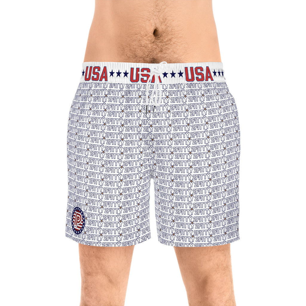 2FITTY USA Swim Trunks