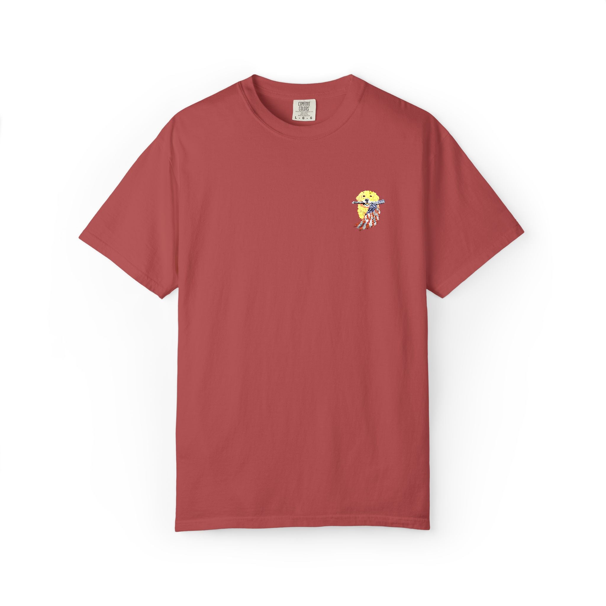 Patriotic PUP - Embroidered T-Shirt