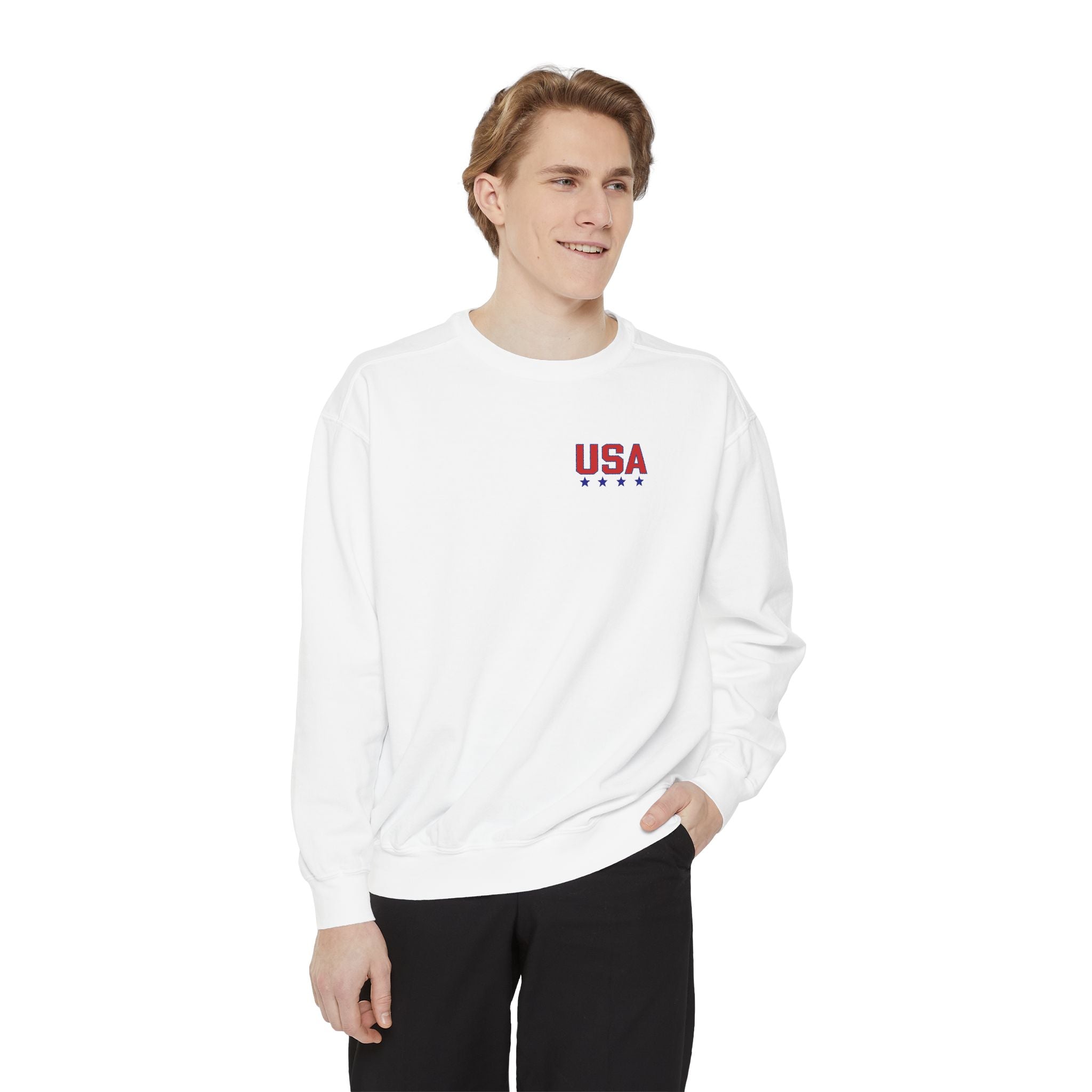USA Eagle DO OR DIE - Printed Comfort Colors Sweatshirt