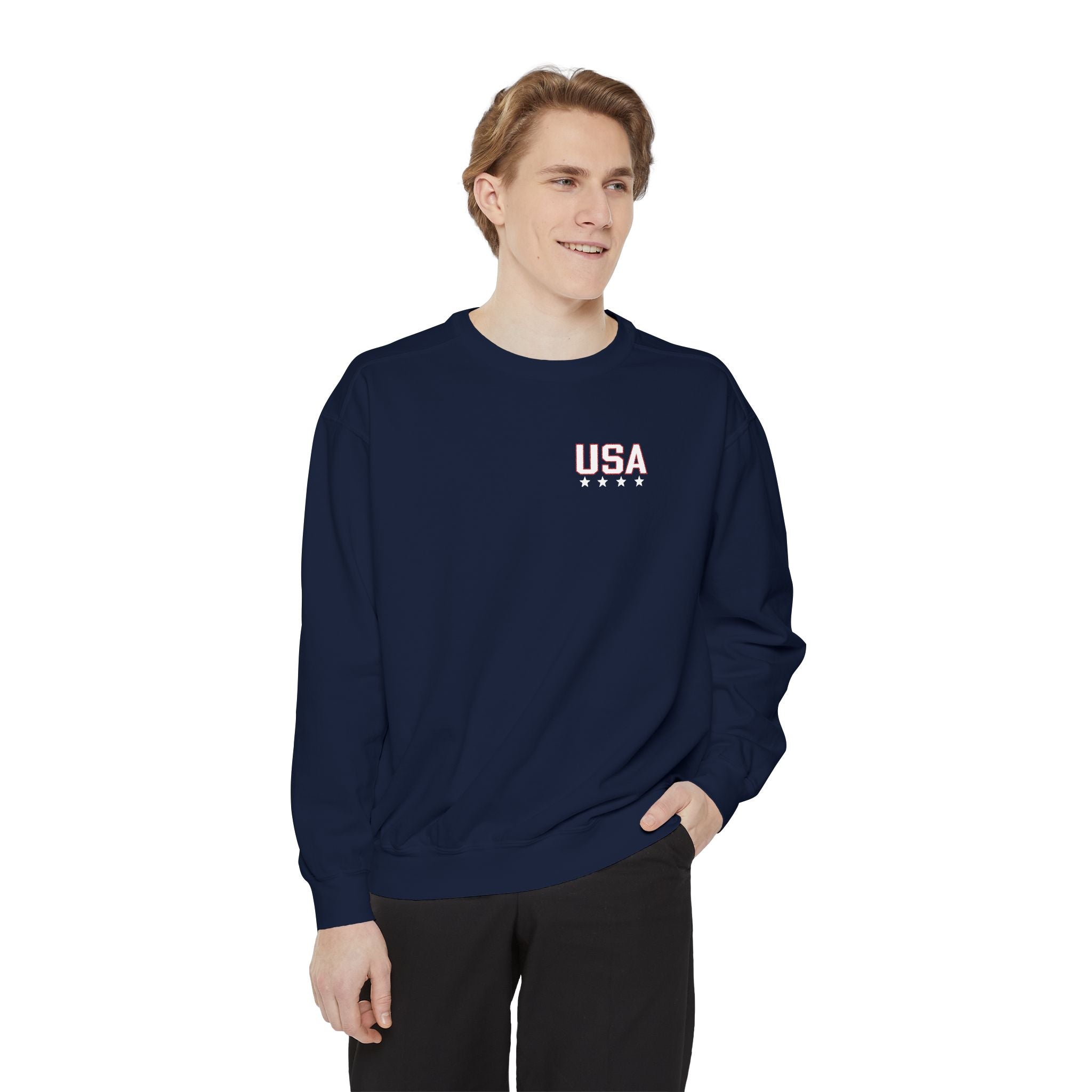 USA Eagle DO OR DIE - Printed Comfort Colors Sweatshirt