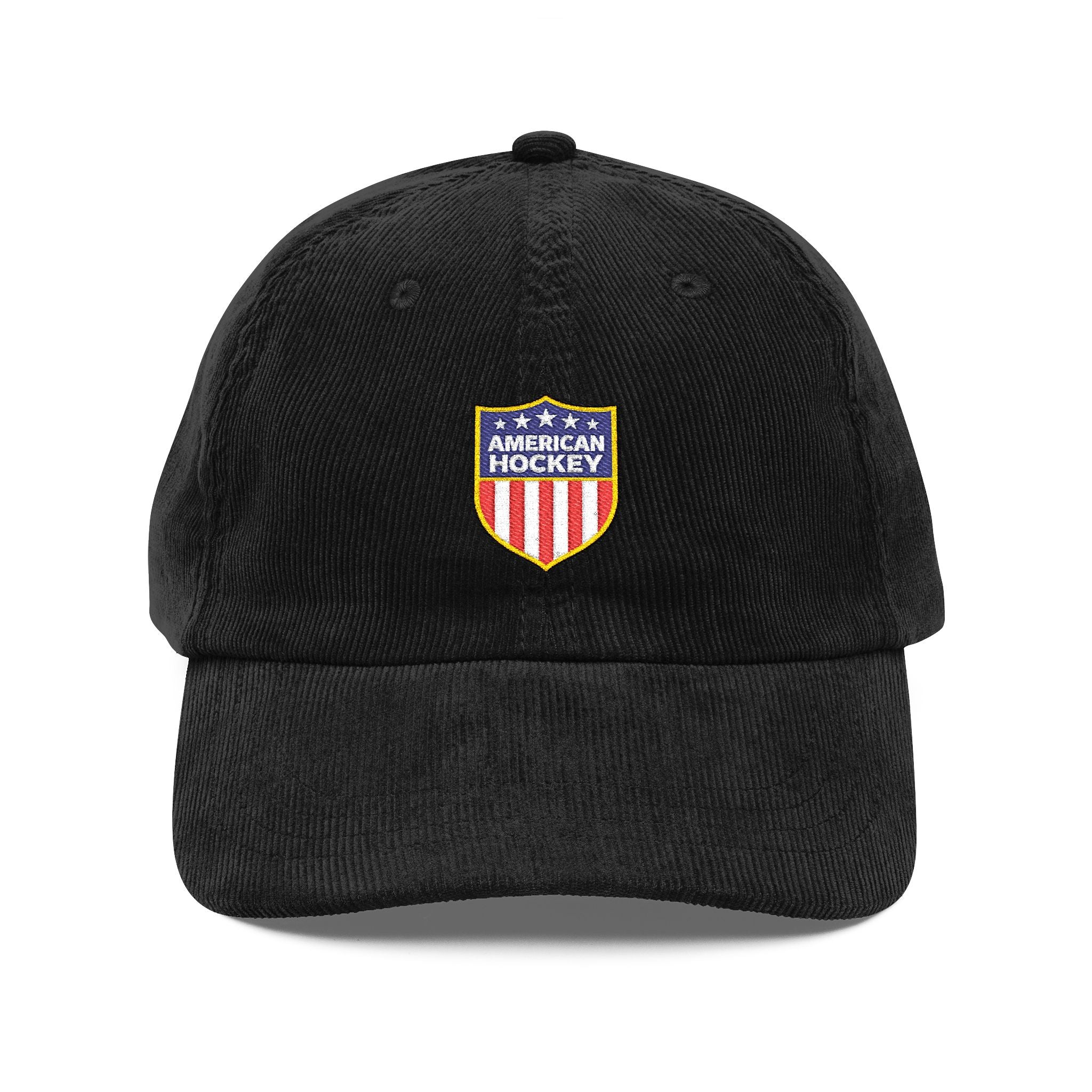 American Hockey - Embroidered Corduroy Hat
