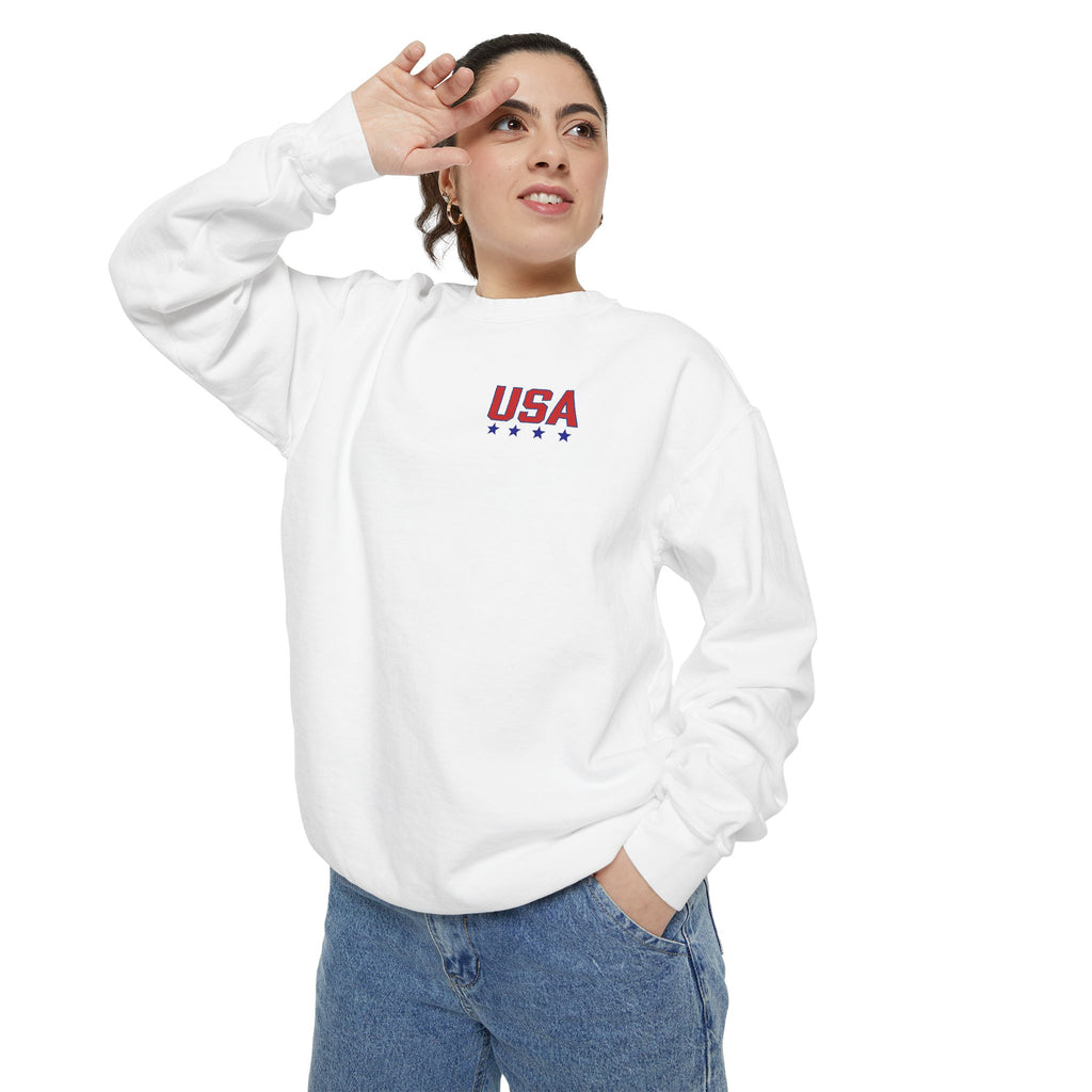 USA Eagle DO OR DIE - Printed Comfort Colors Sweatshirt