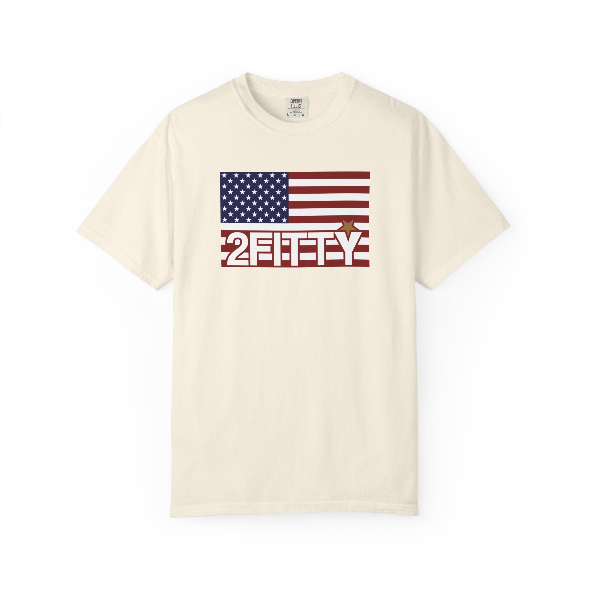 2FITTY American Flag T-Shirt — Patriotic 2FITTY Logo Tee