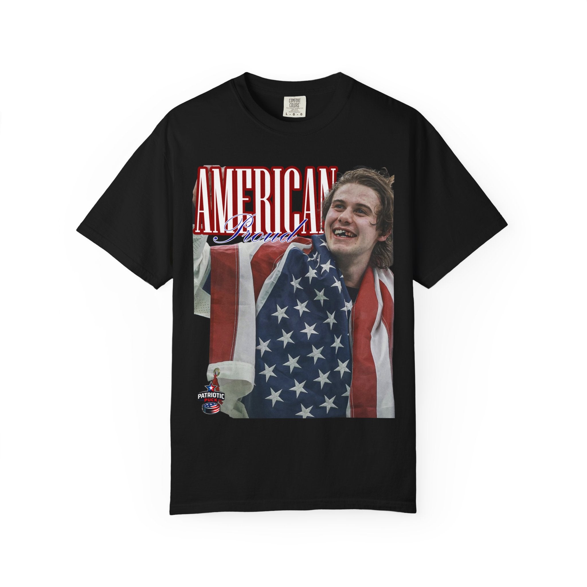 Proud American — Jack Hughes Comfort Colors T-shirt